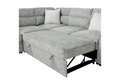 Sectional with Ottoman