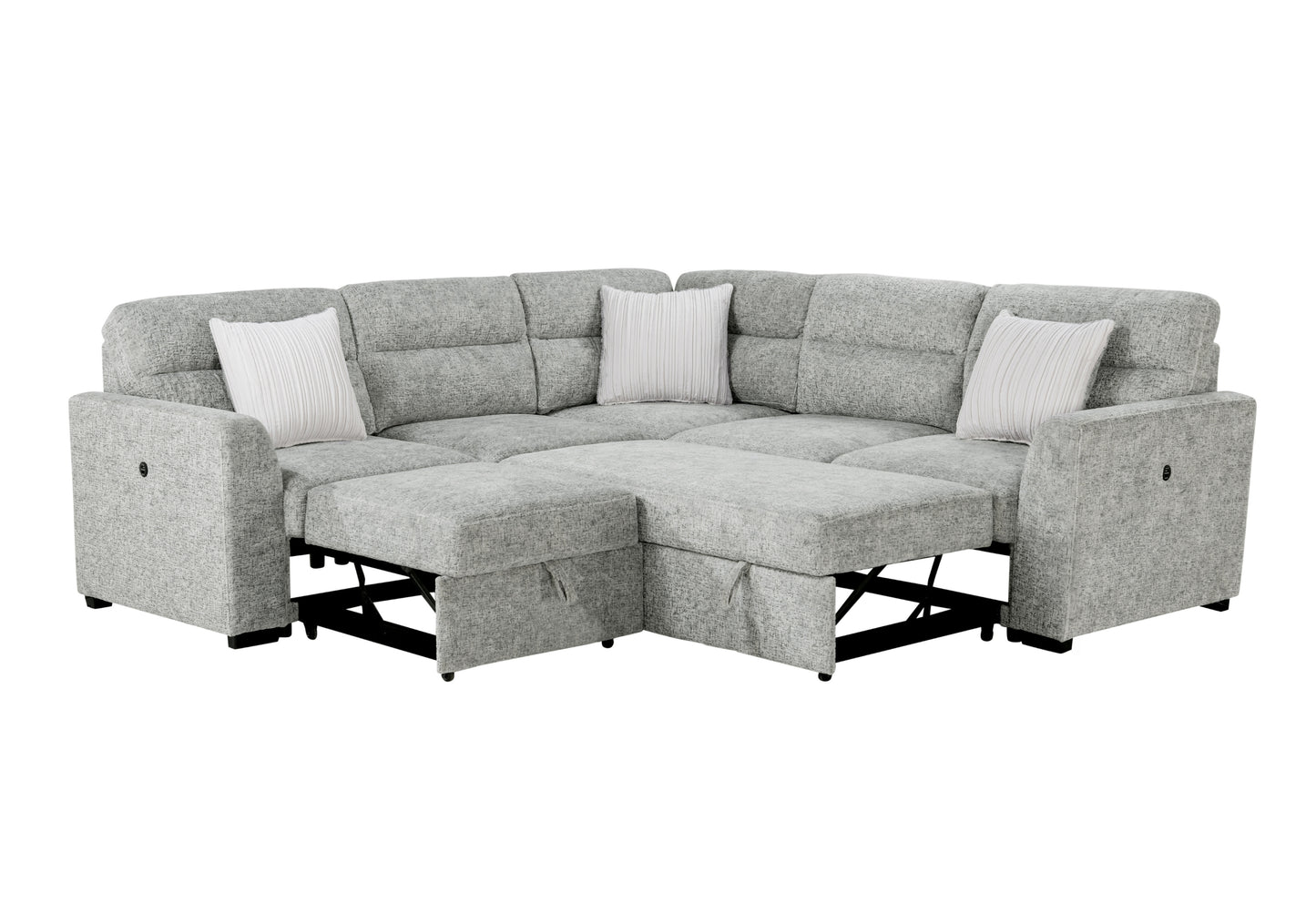 Sectional with Ottoman