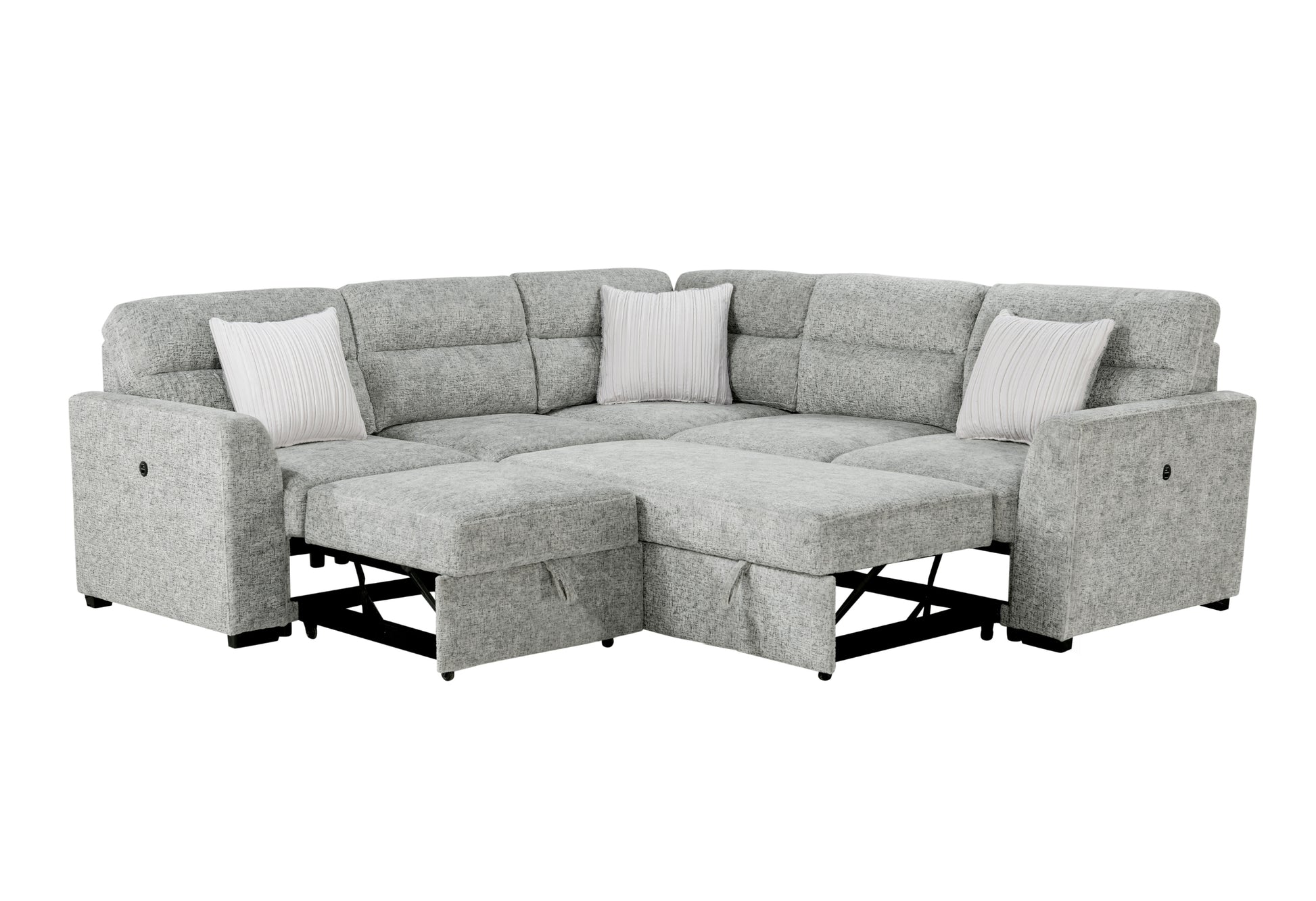 Sectional with Ottoman