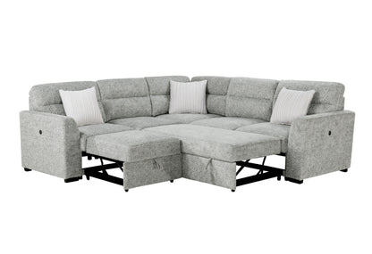 Sectional with Ottoman