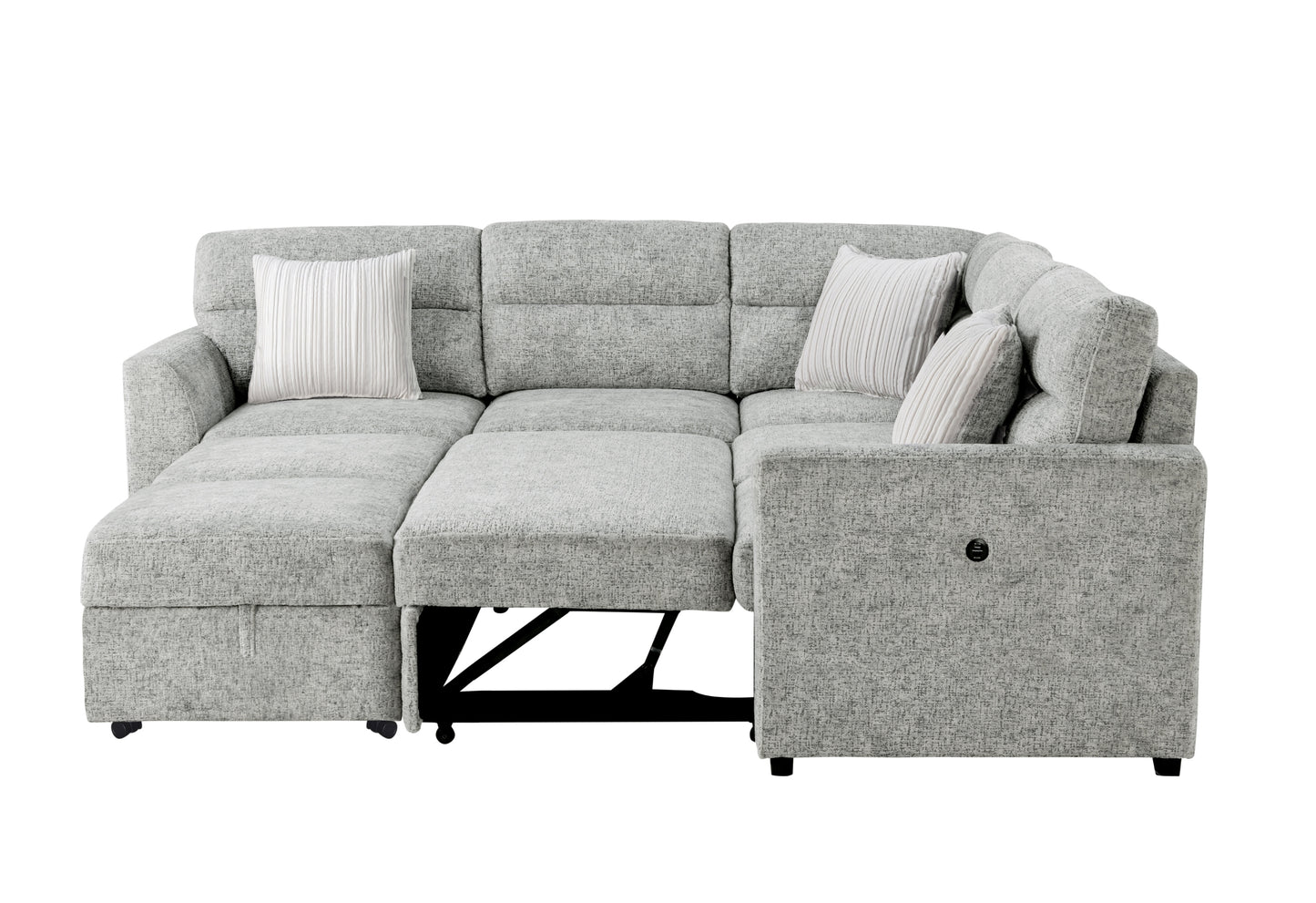 Sectional with Ottoman