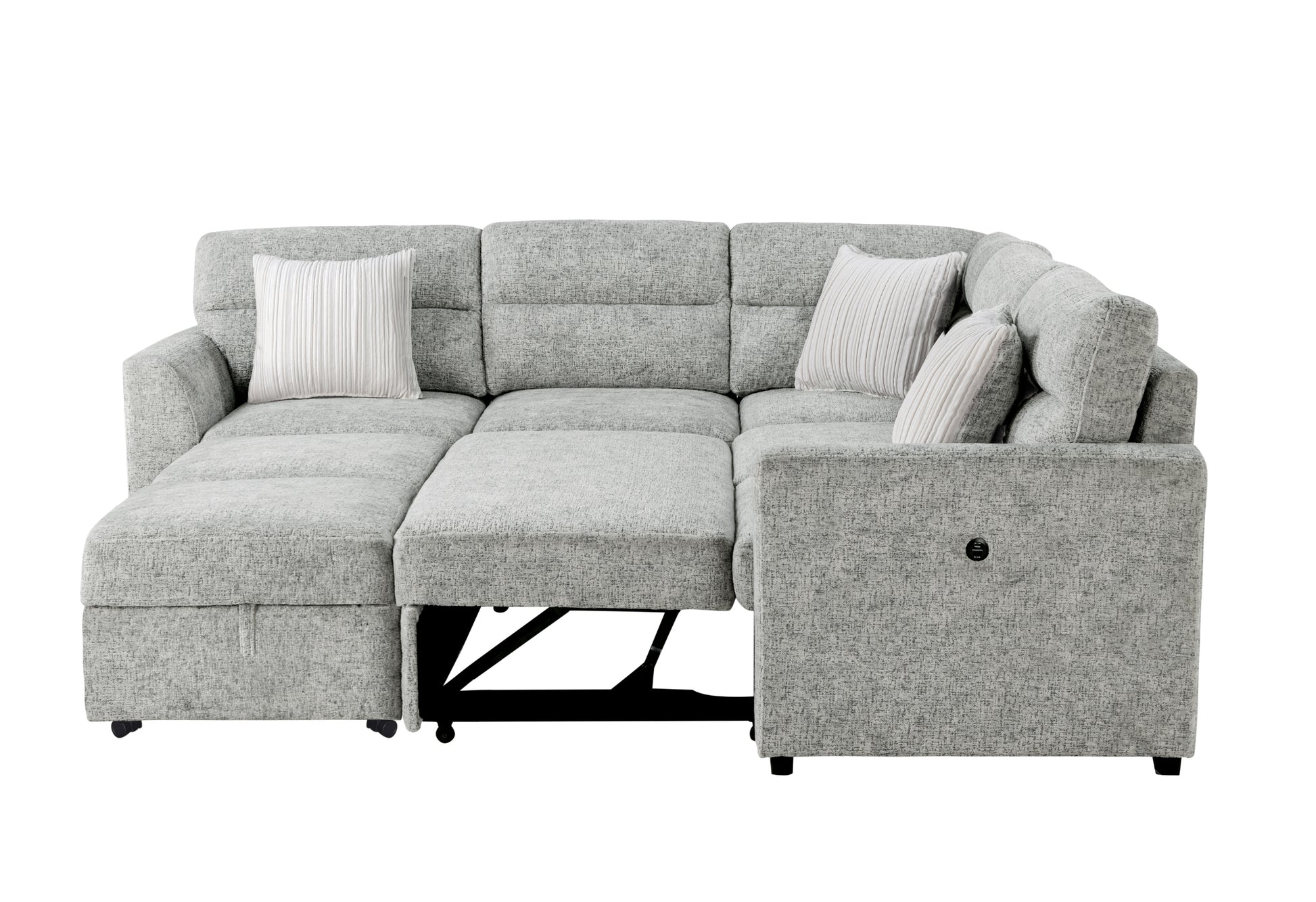 Sectional with Ottoman
