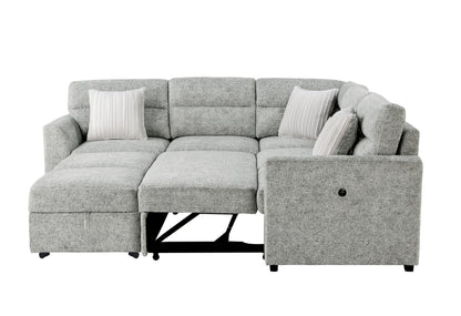 Sectional with Ottoman