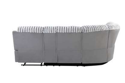 Grey LED Sectional