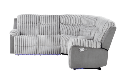 Grey LED Sectional