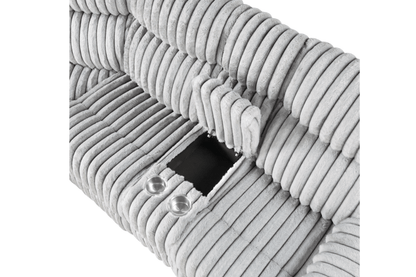 Grey LED Sectional