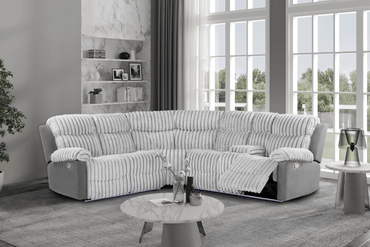 Grey LED Sectional