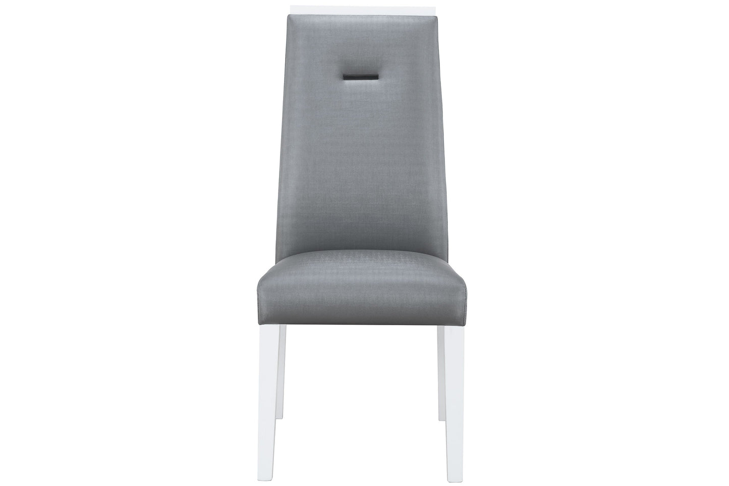 Grey PU Dining Chair