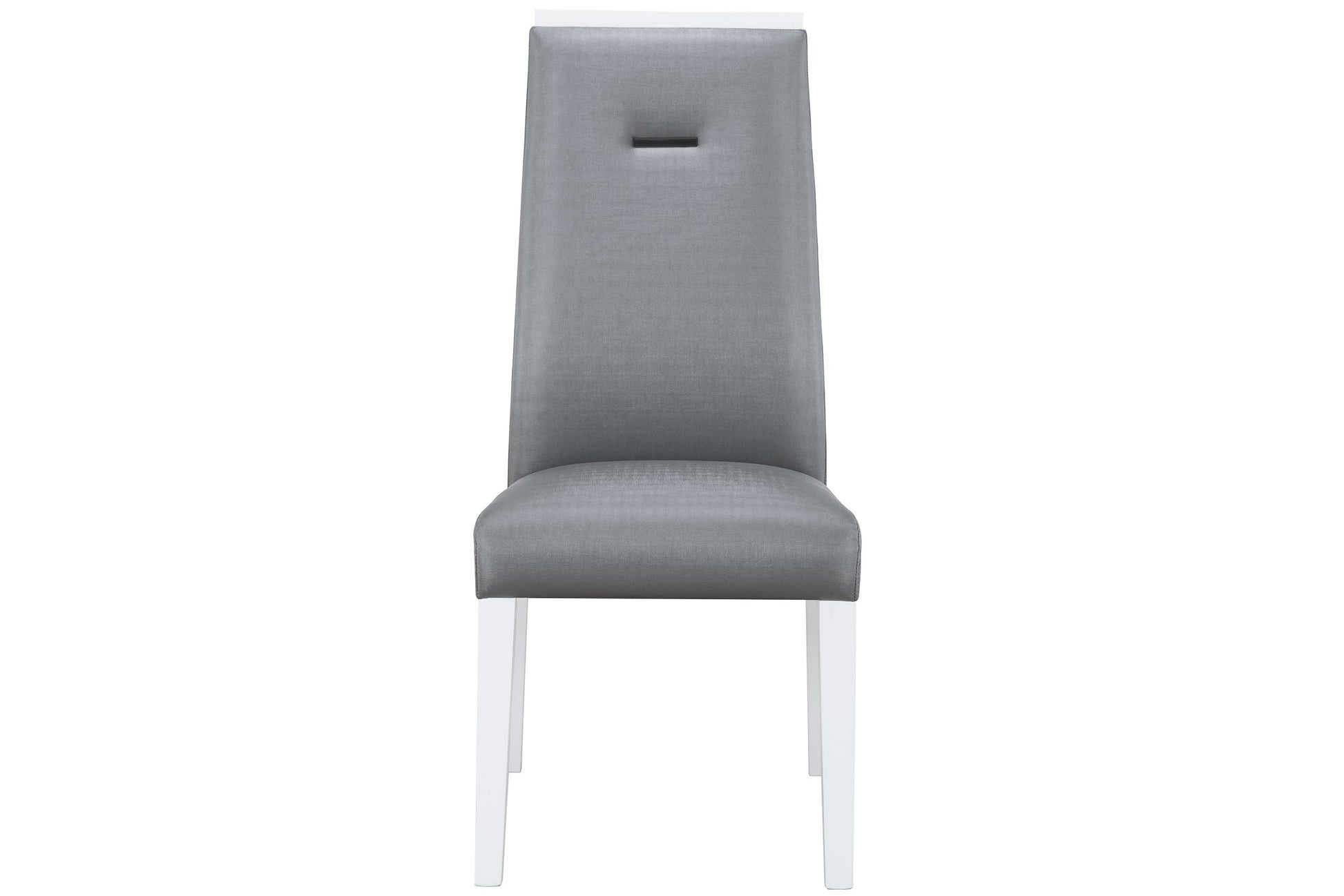 Grey PU Dining Chair