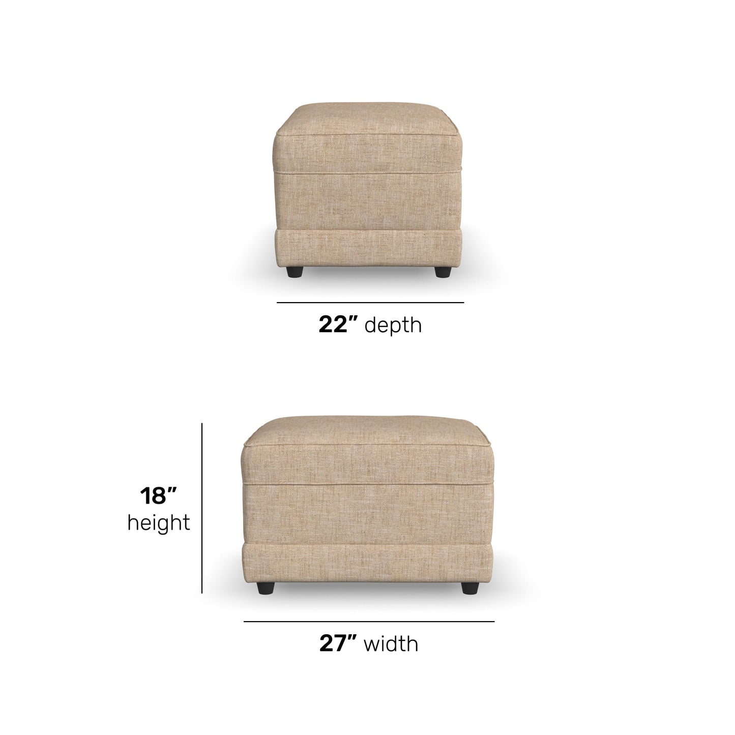 Aggie Ottoman