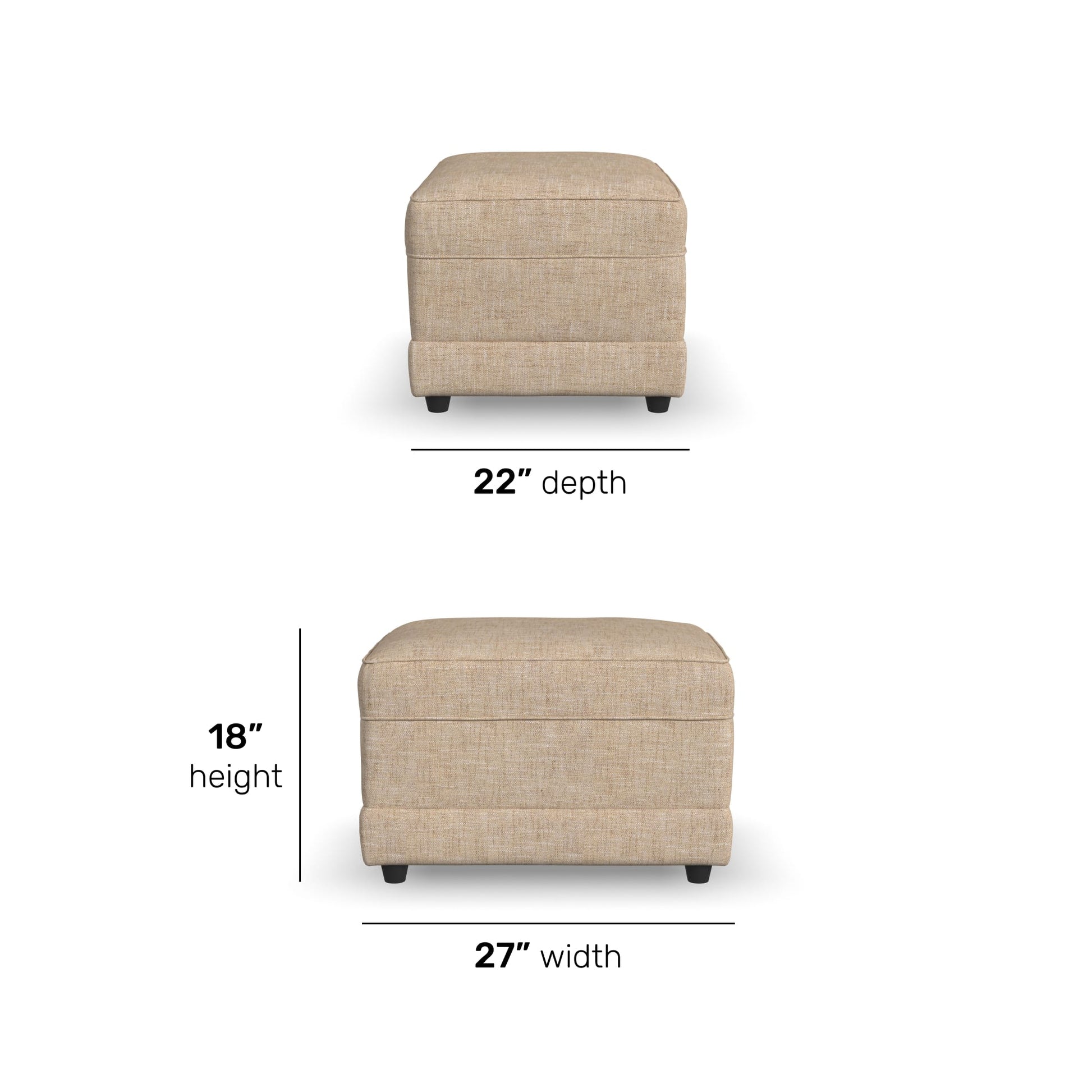 Aggie Ottoman