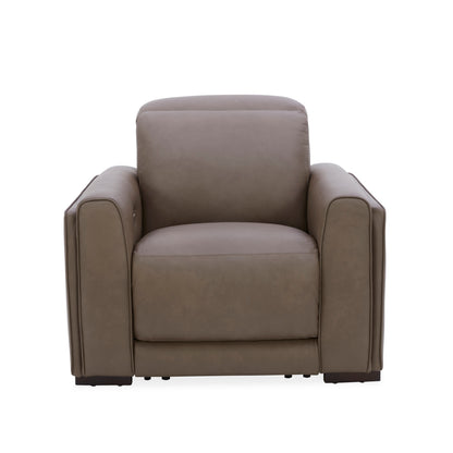 Sola Power Recliner with Power Headrest, Lumbar, Heat & Massage