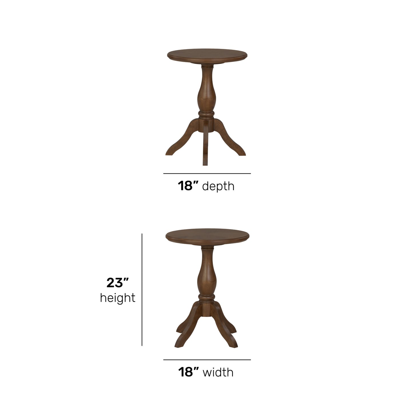 Bellevue Chairside Table - W1042-07