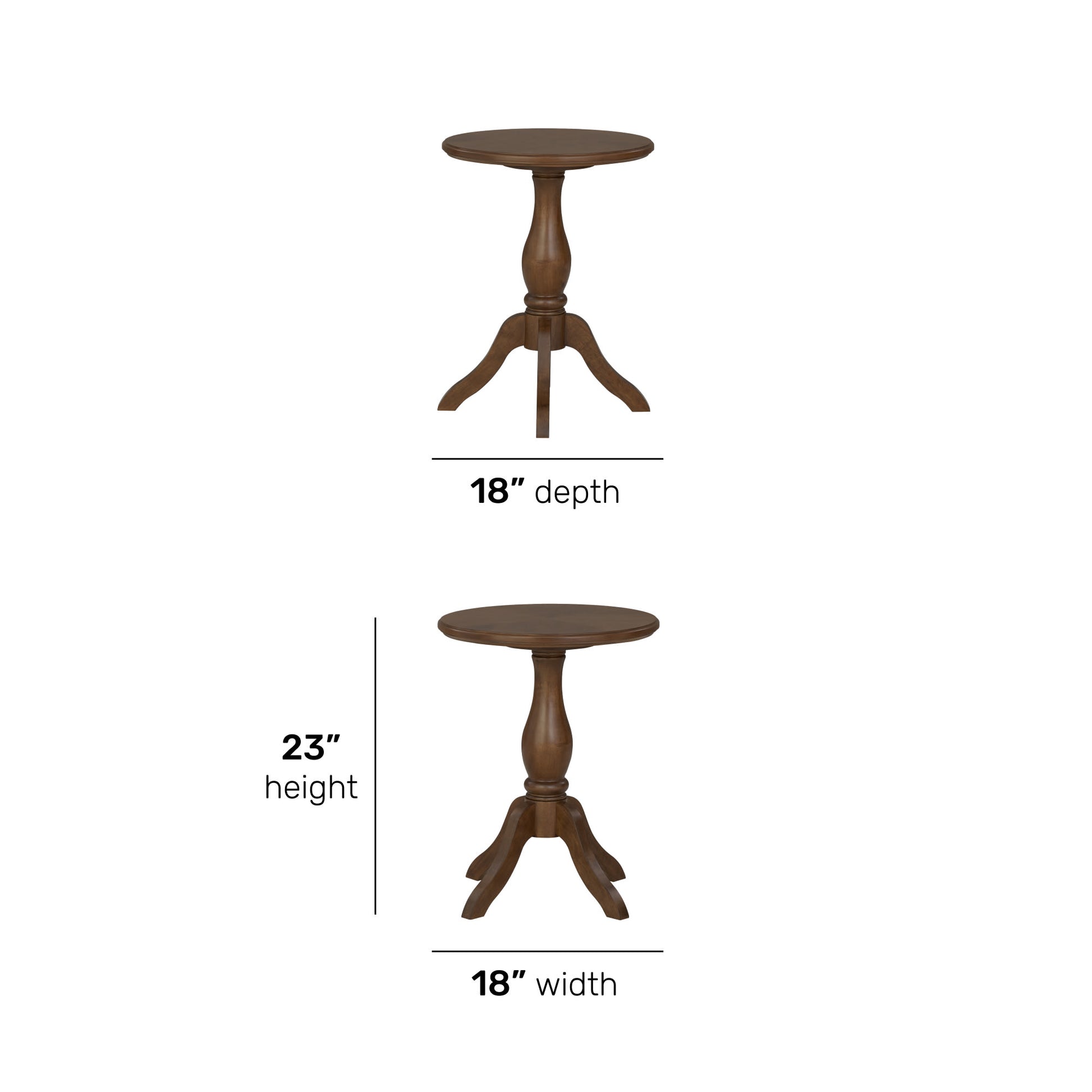 Bellevue Chairside Table - W1042-07