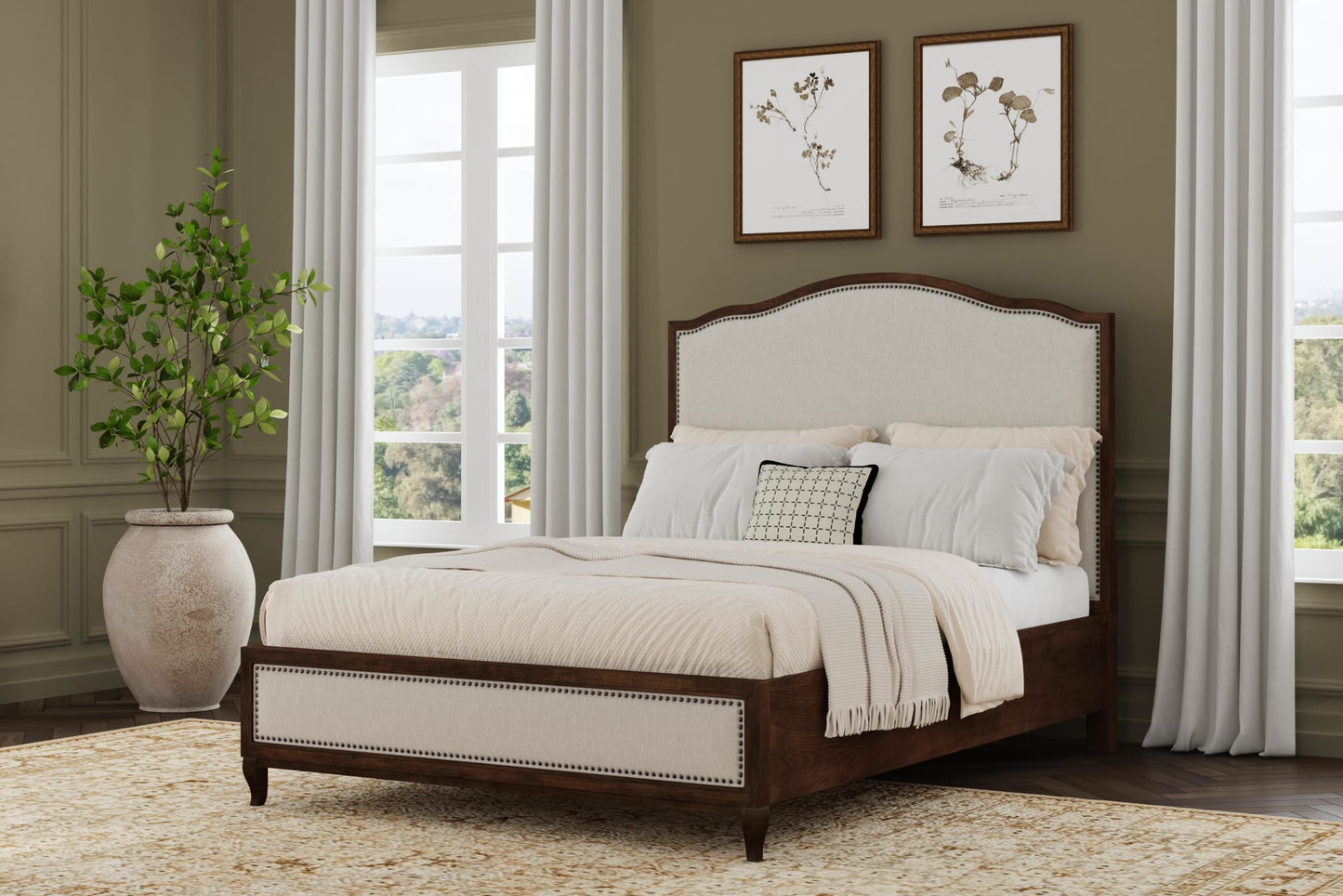 Bellevue Queen Bed - W1042-90Q