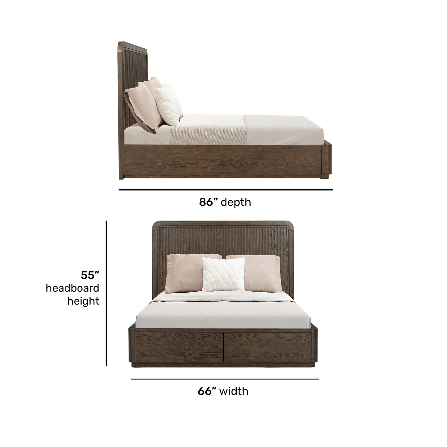 Athens Queen Panel Storage Bed - image 8