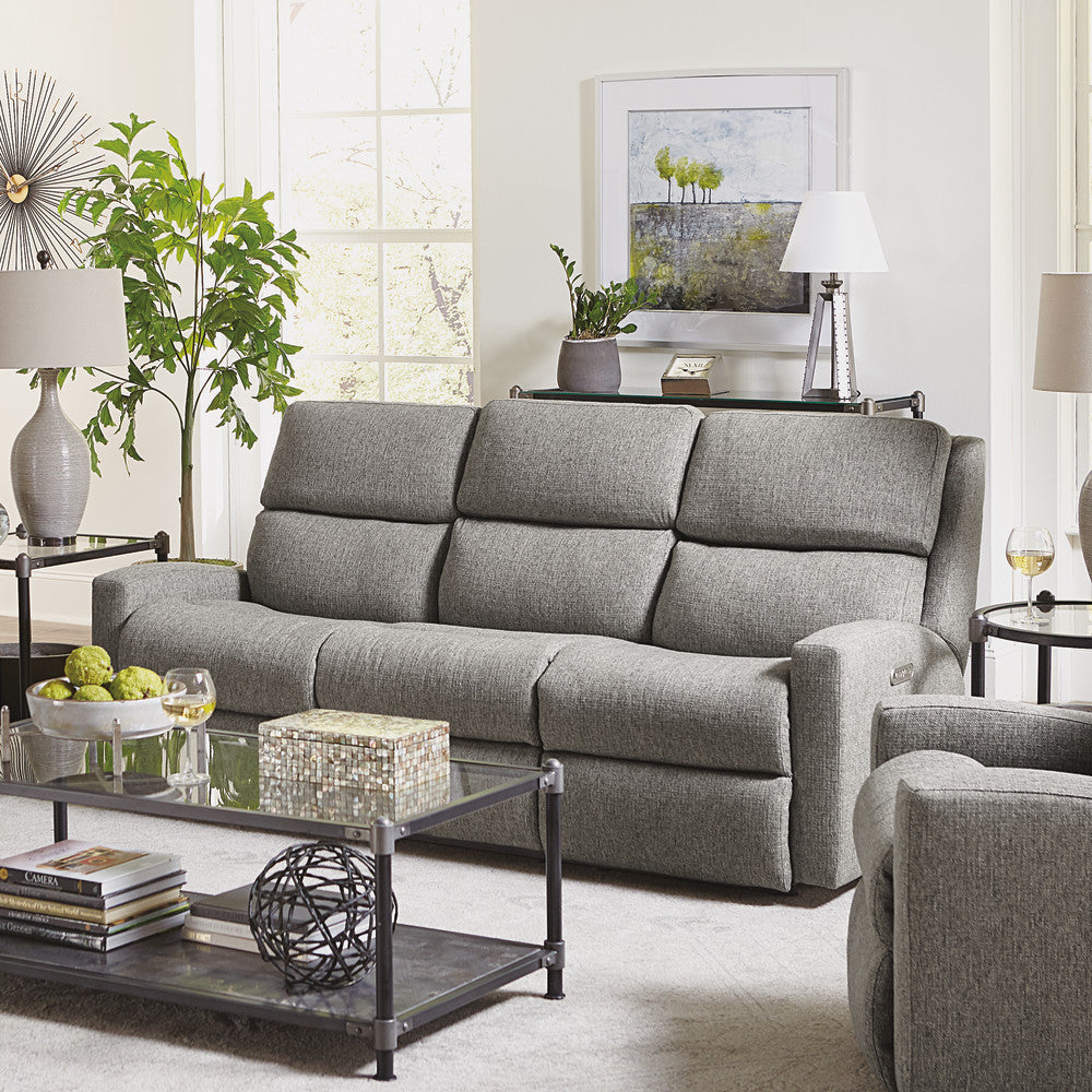 Catalina Power Reclining Sofa with Power Headrests - Fabric 145-01