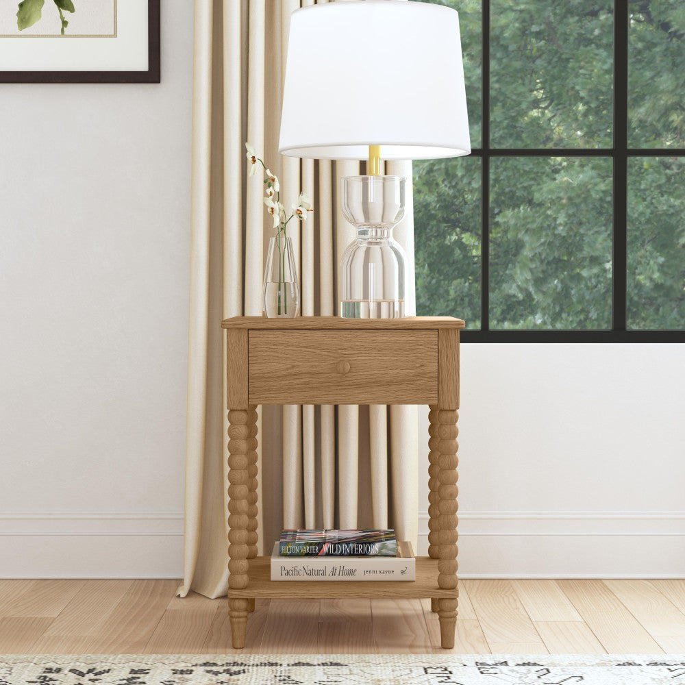 Spindle Nightstand - Brown - 5000003518