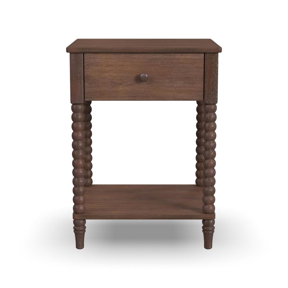 Spindle Nightstand - Brown