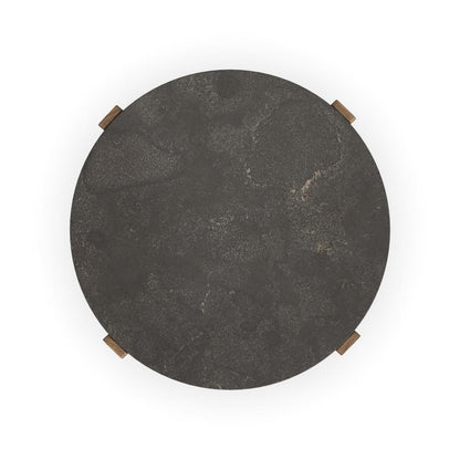 Eclipse Round End table - Brown
