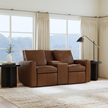 Aria Power Reclining Loveseat with Console - Default Title