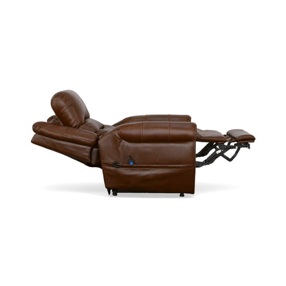 Oscar Power Lift Recliner with Right-Hand Control & Power Headrest - Leather 375-72