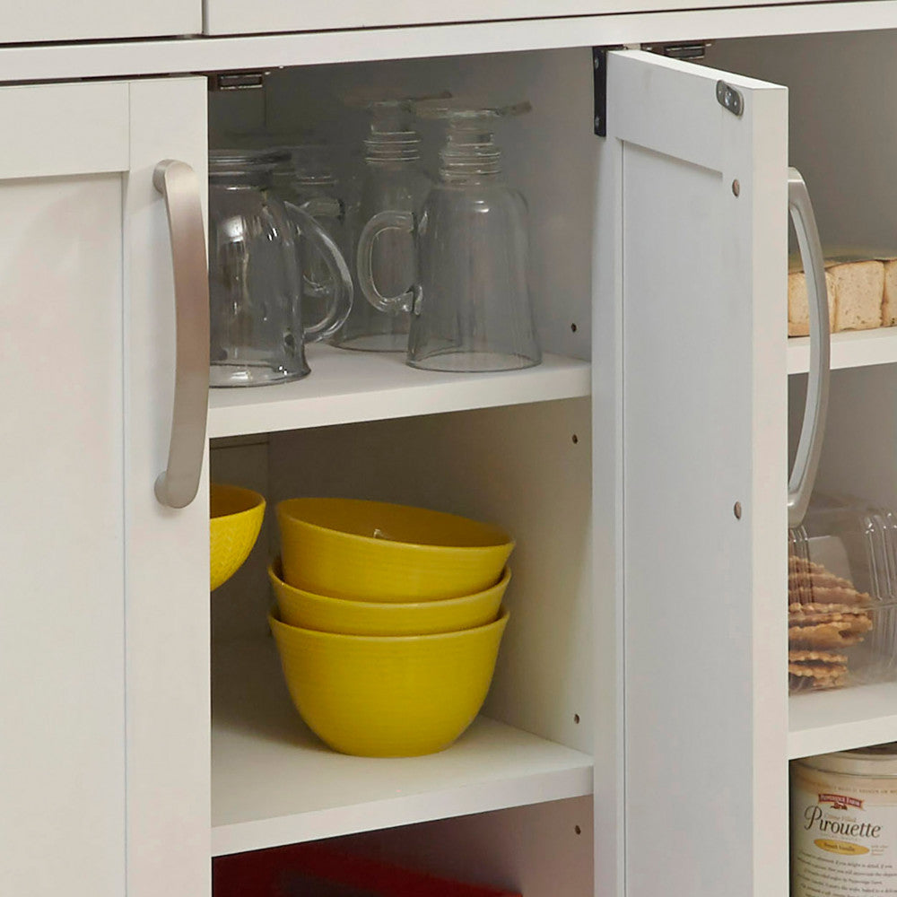 Storage Plus Kitchen Cart - Off-White