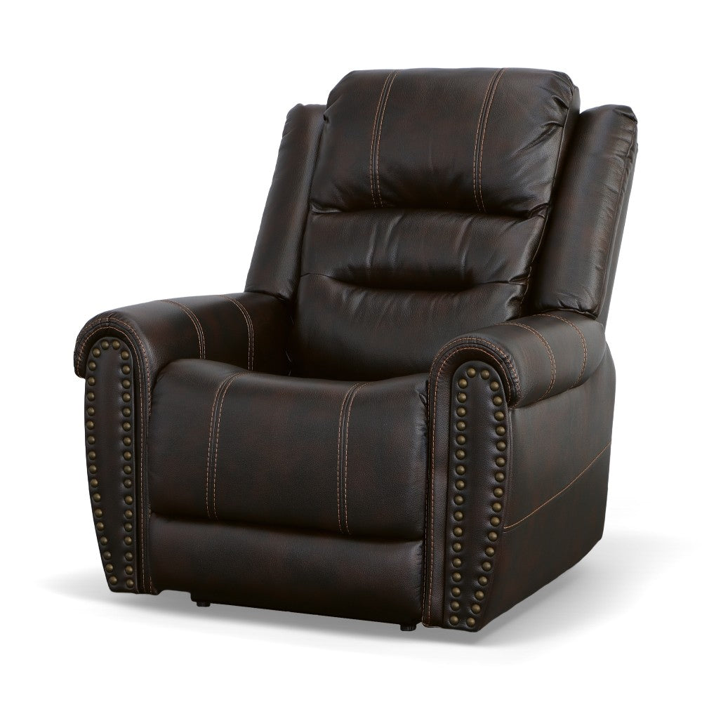 Oscar Power Recliner with Power Headrest - Fabric 629-70