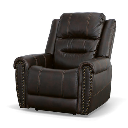Oscar Power Recliner with Power Headrest - Fabric 629-70