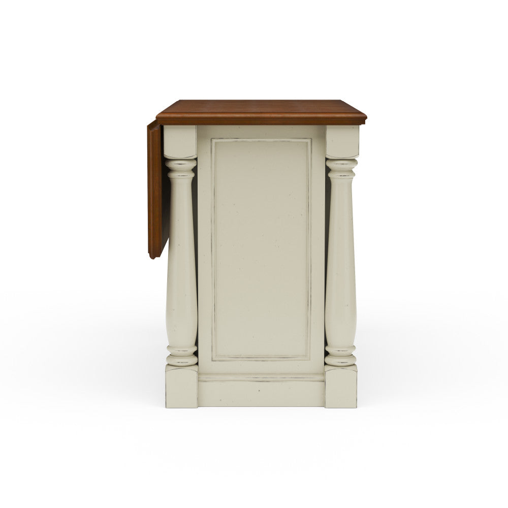 Monarch Kitchen Island - Off-White