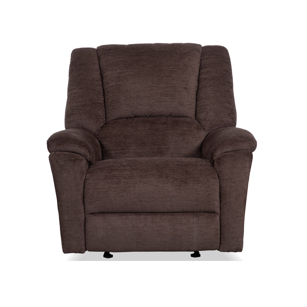 Plush Power Gliding Recliner with Power Headrest & Lumbar - Fabric 410-70