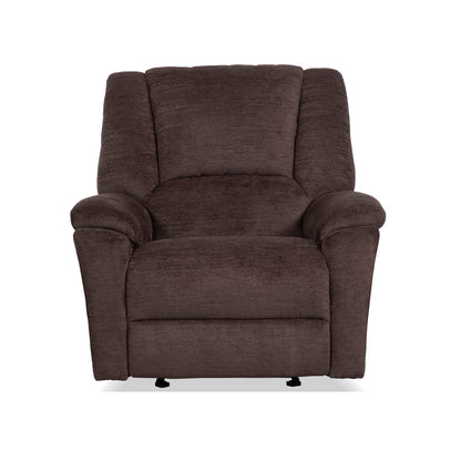Plush Power Gliding Recliner with Power Headrest & Lumbar - Fabric 410-70
