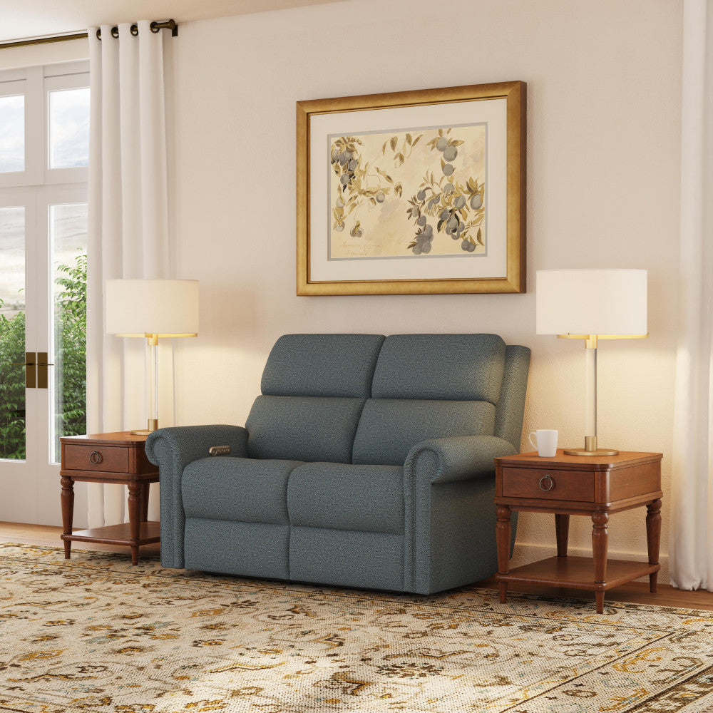 Bernard Collection - Power Reclining Loveseat with Power Headrest & Lumbar