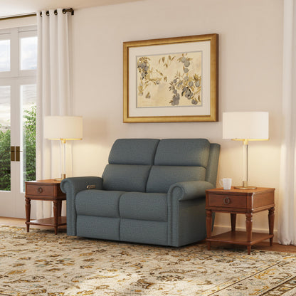 Bernard Collection - Power Reclining Loveseat with Power Headrest & Lumbar