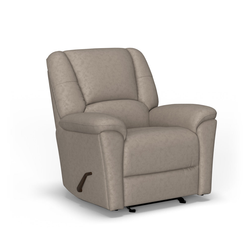 Plush Gliding Recliner - Leather 824-82