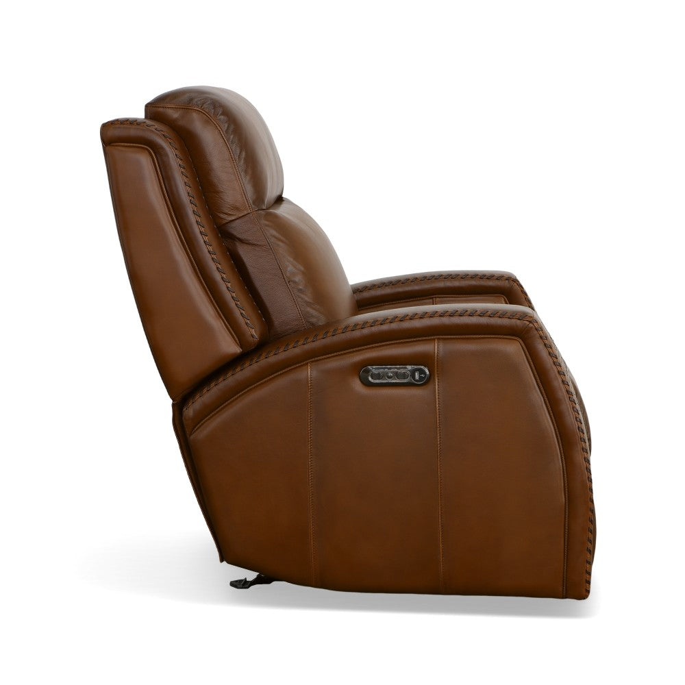 Mustang Power Gliding Recliner with Power Headrest - Default Title