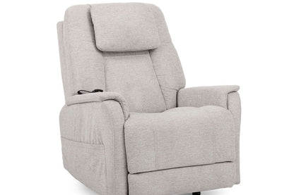 Zecliner Model 3+ Power Rocking Sleep Recliner with Power Headrest, Lumbar, Heat & Massage - Fabric 358-11