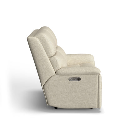 Porter Power Reclining Loveseat with Power Headrests & Lumbar - Fabric 365-80