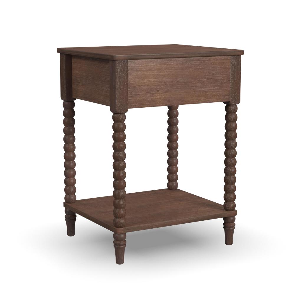 Spindle Nightstand - Brown