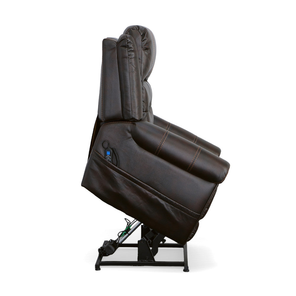 Oscar Power Lift Recliner with Right-Hand Control & Power Headrest - Fabric 629-70