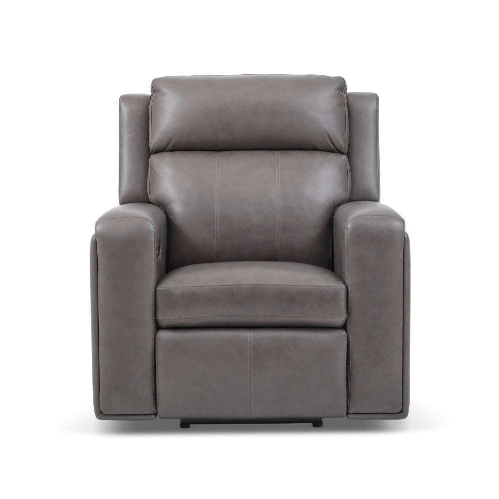 Wyatt Power Recliner with Power Headrest & Lumbar - Leather 705-02