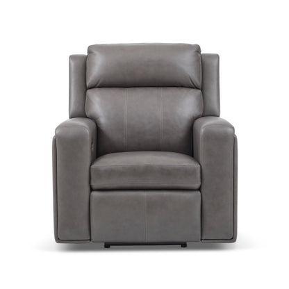 Wyatt Power Recliner with Power Headrest & Lumbar - Leather 705-02