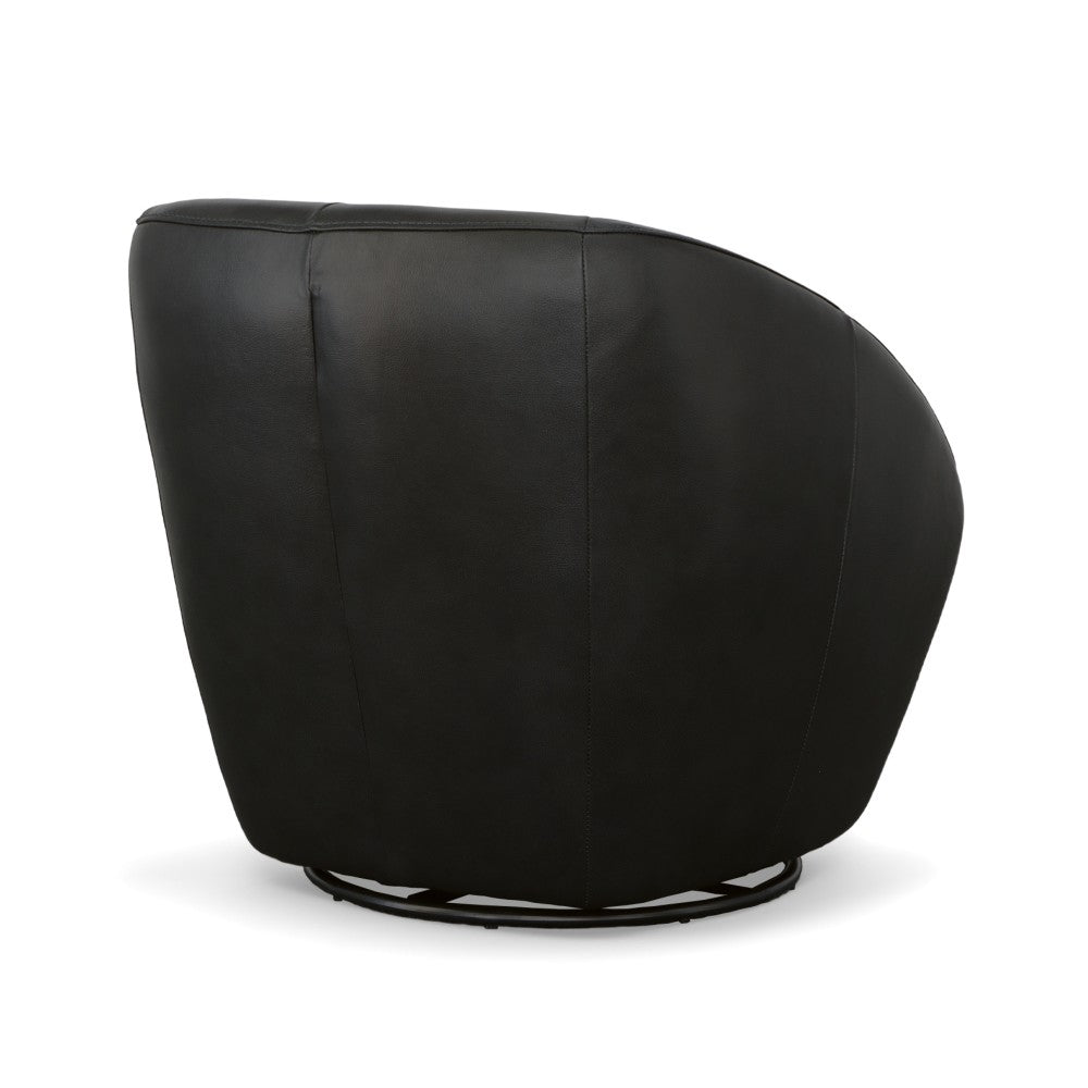 Wade Swivel Chair - Black
