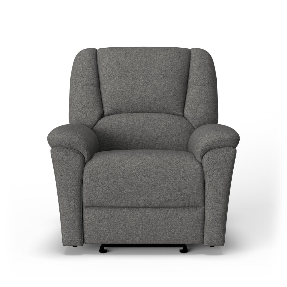 Plush Power Gliding Recliner with Power Headrest & Lumbar - Fabric 309-02