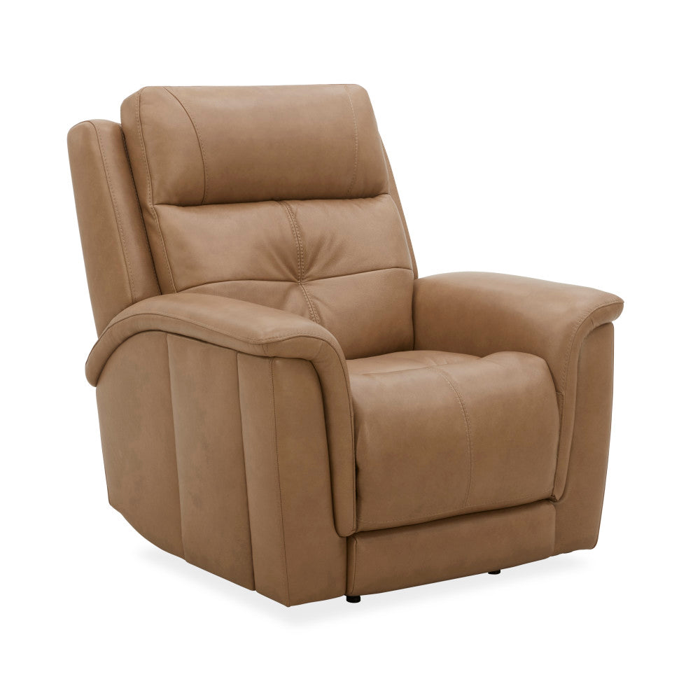 Ranger Power Recliner with Power Headrest, Lumbar, Heat & Massage - Brown