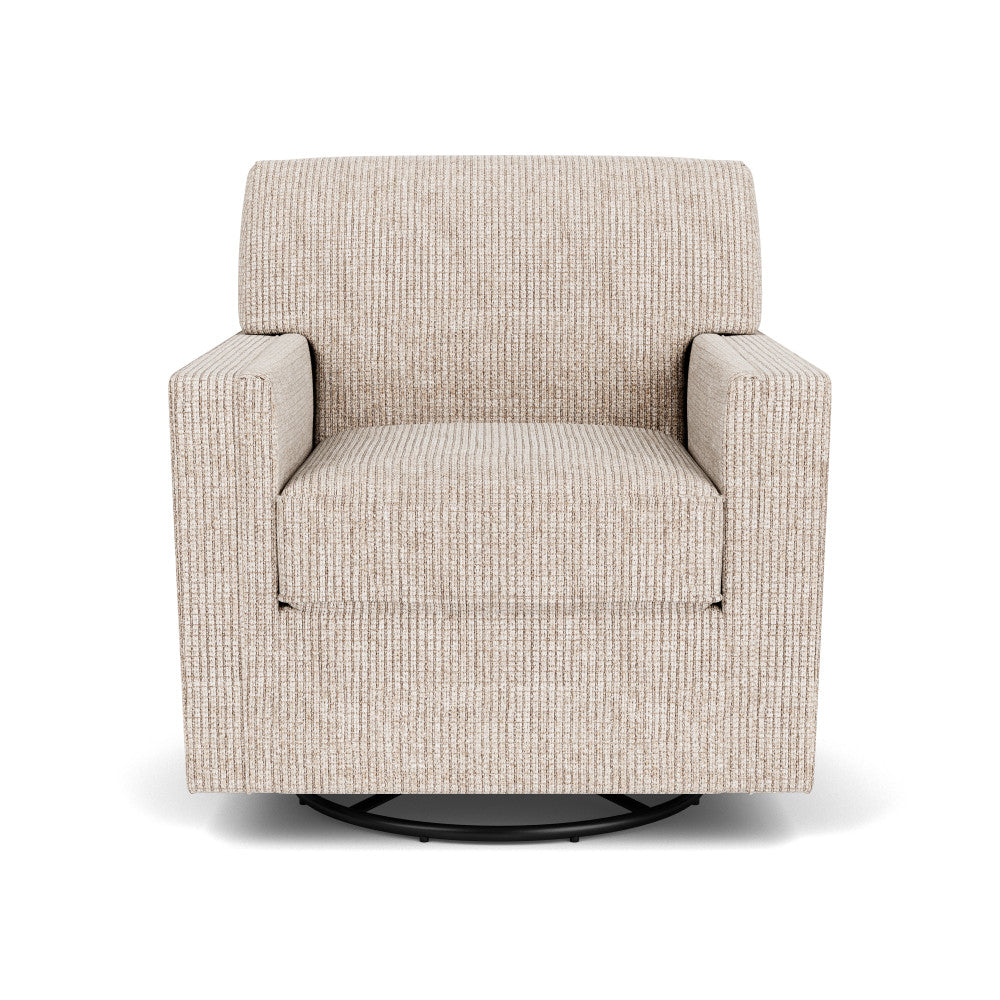 Nora Swivel Chair - Fabric 298-01