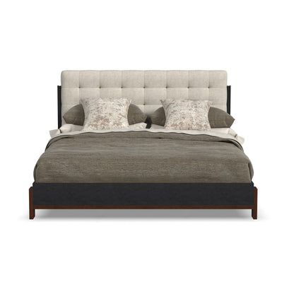 Waterfall Queen Upholstered Bed - Default Title
