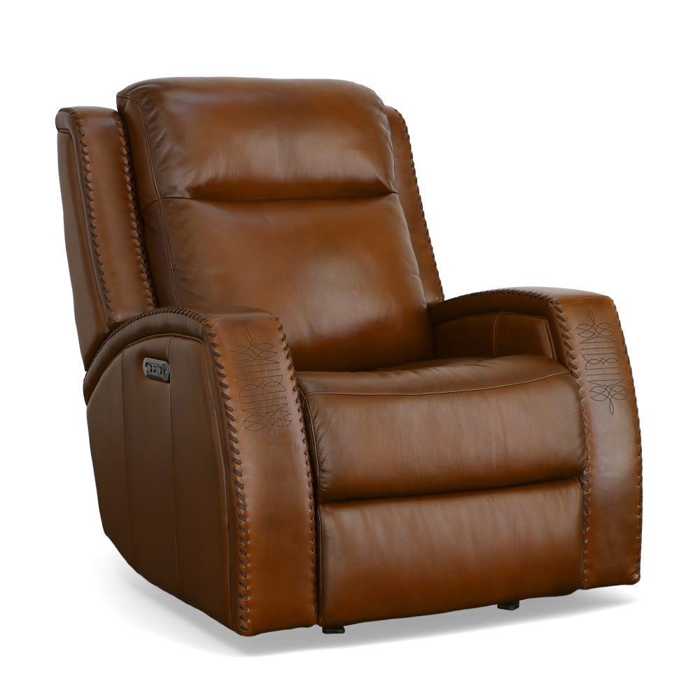 Mustang Power Gliding Recliner with Power Headrest - Default Title