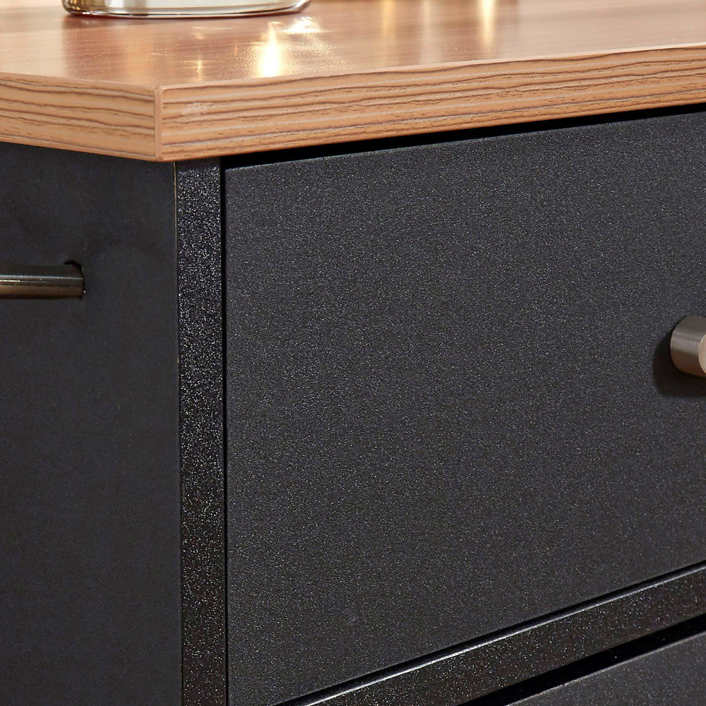 Storage Plus Kitchen Cart - Black