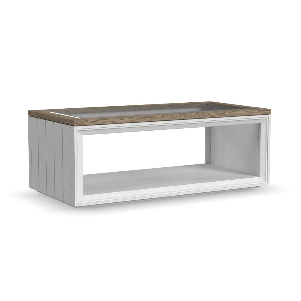 Melody Rectangular Coffee Table with Casters - Default Title